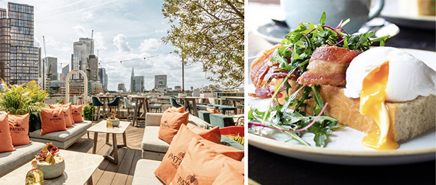 London’s Aviary Rooftop Bar and Restaurant Introduces Exciting New Champagne Brunch